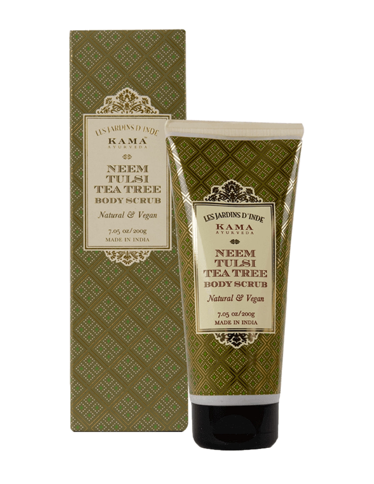 Neem Tulsi Tea Tree Body Scrub • 200gm