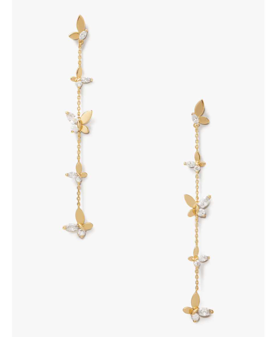 Social Butterfly Linear Earrings