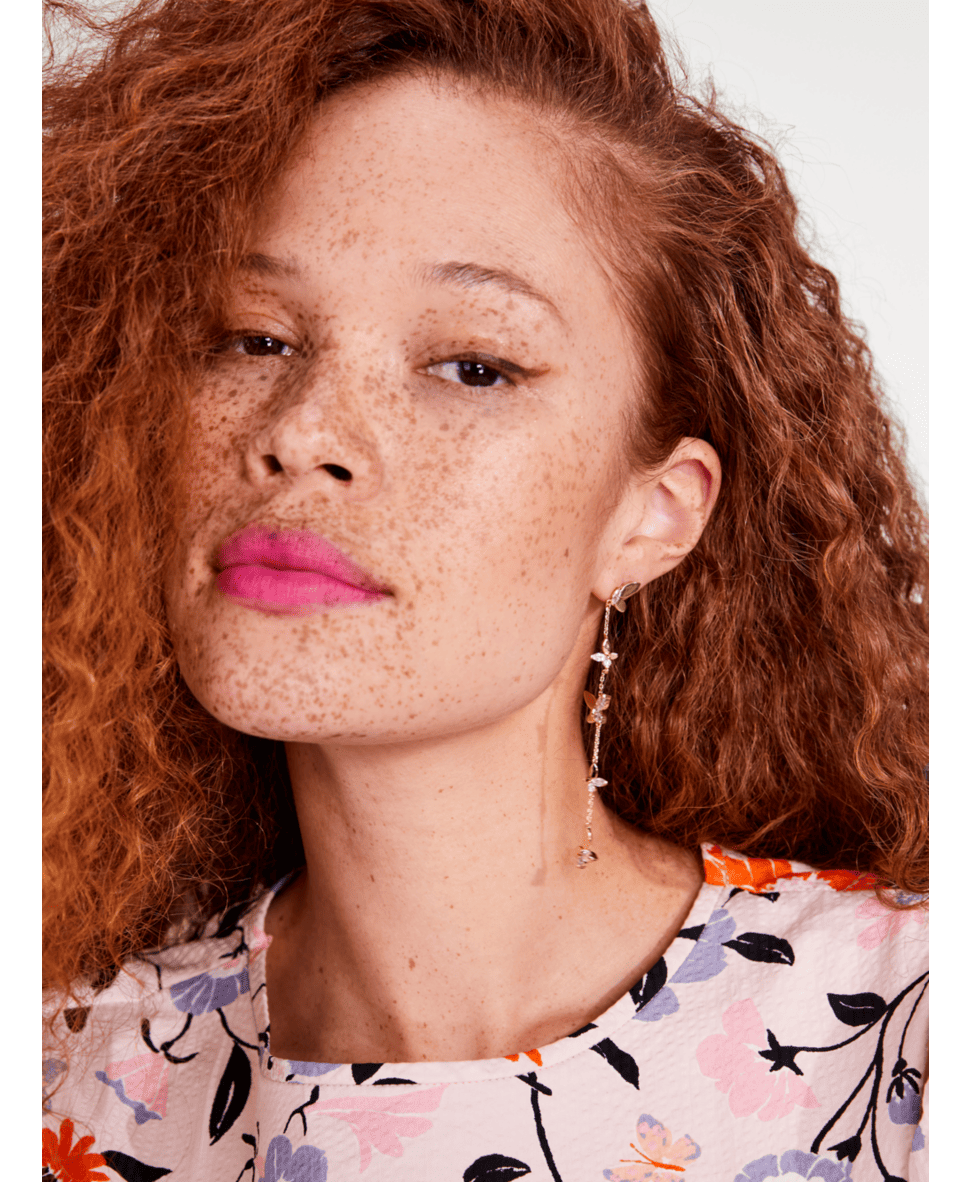 Social Butterfly Linear Earrings