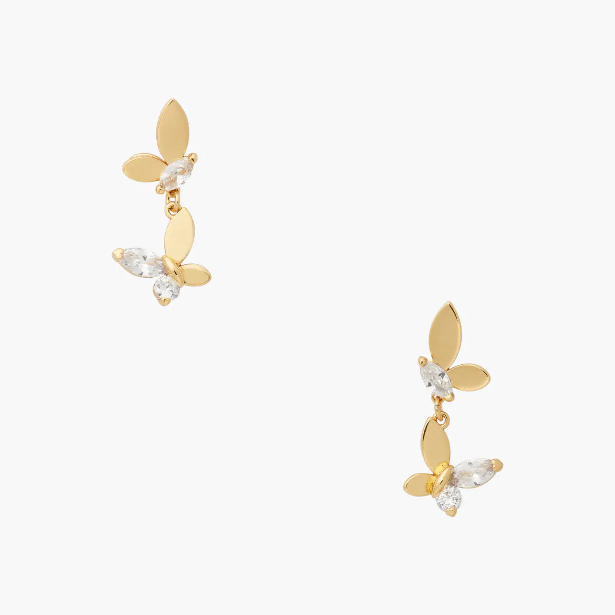Social Butterfly Drop Earrings