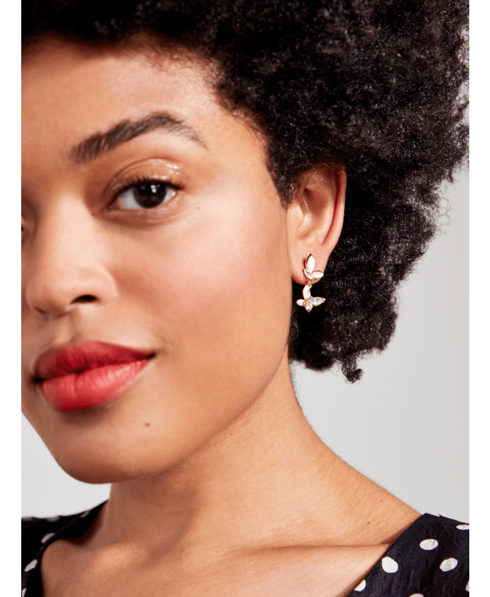 Social Butterfly Drop Earrings