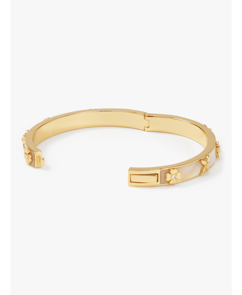 Heritage Bloom Hinged Bangle