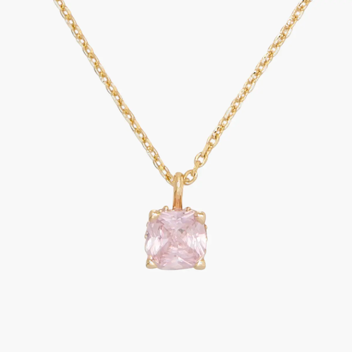 Little Luxuries 6Mm Square Pendant