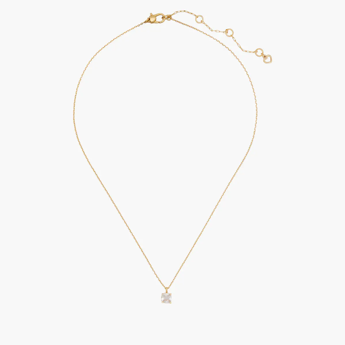 Little Luxuries 6Mm Square Pendant