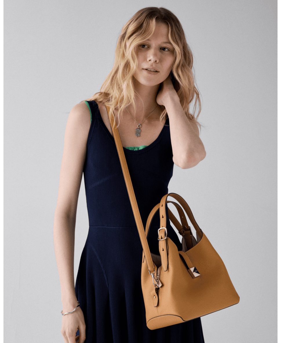 Deco Crossbody Tote Bag