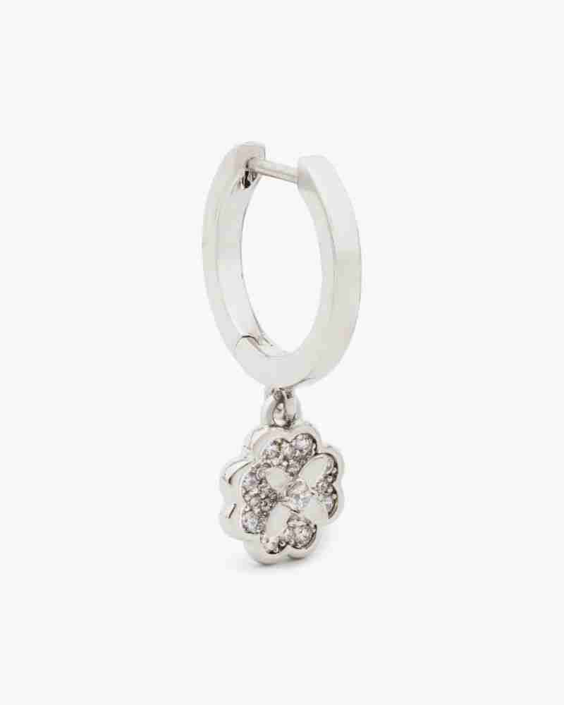 Heritage Bloom Huggie Drop Earrings