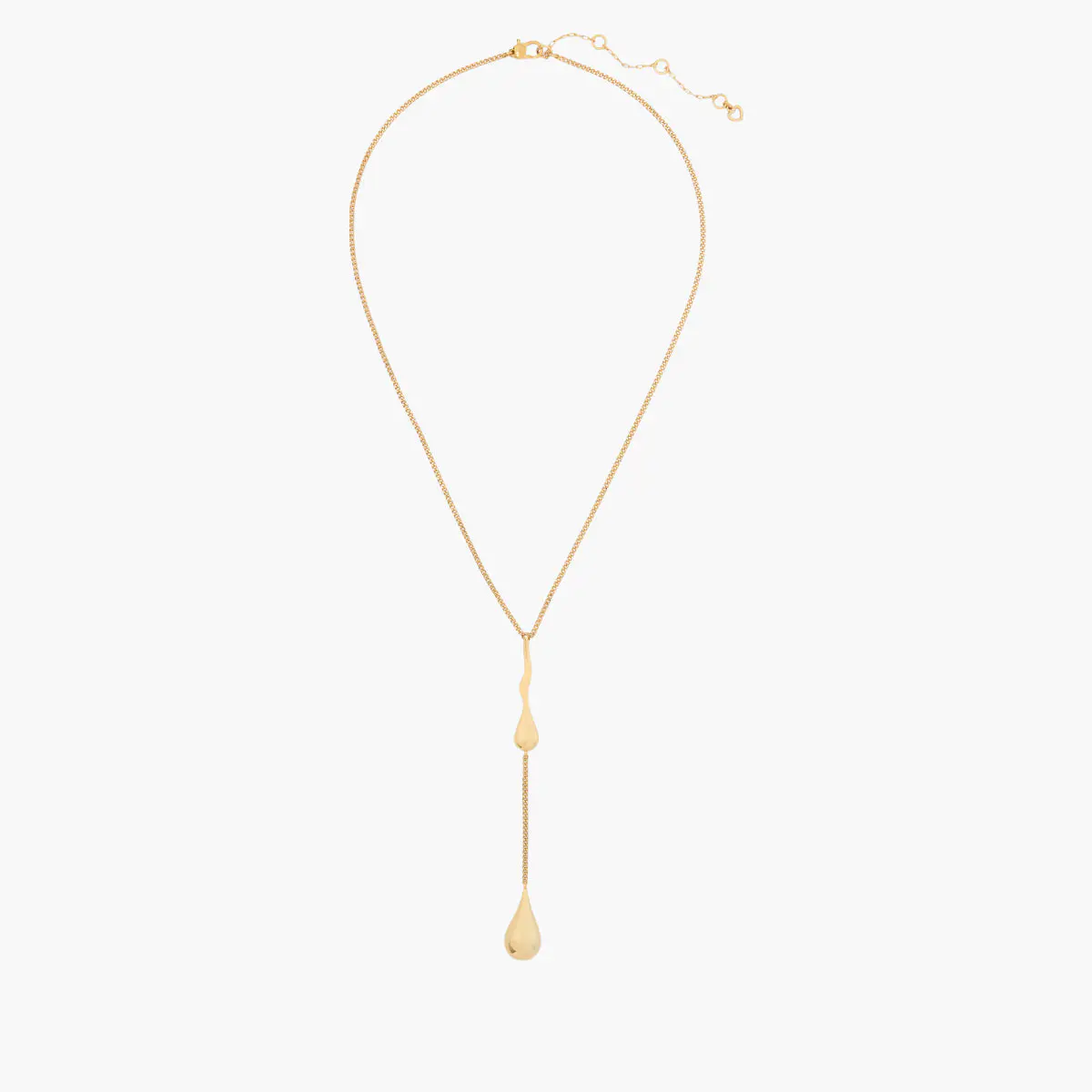 Molten Lariat Necklace