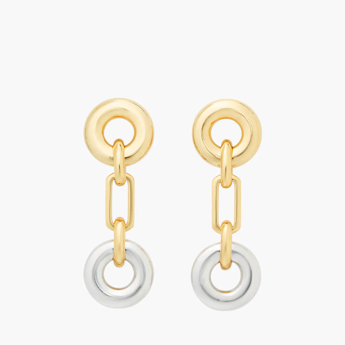 Interlock Linear Earrings