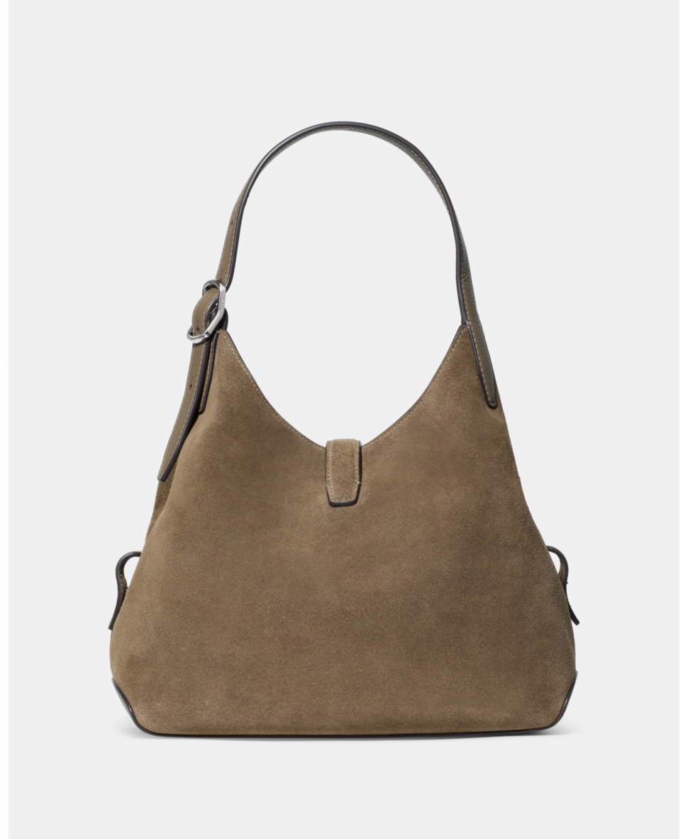 Deco Suede Crossbody Tote