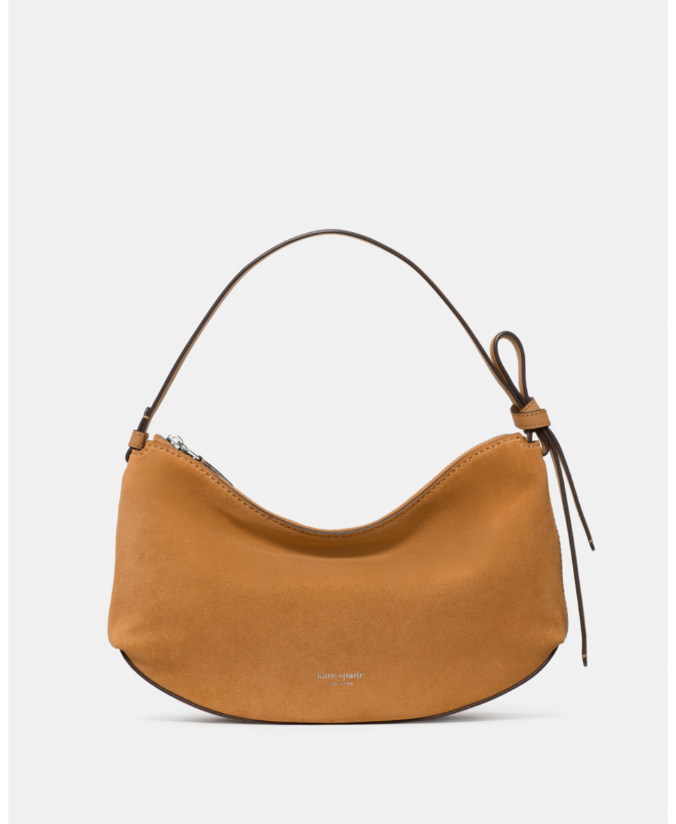 Loop Suede Shoulder Bag