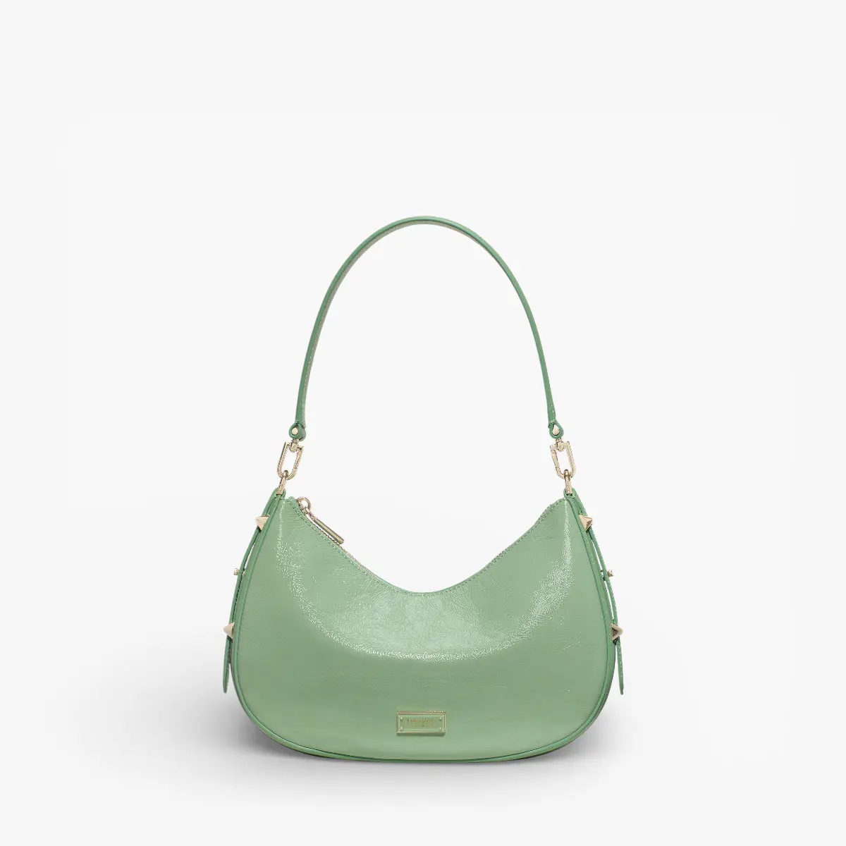 Liv Crinkle Patent Convertible Shoulder Bag