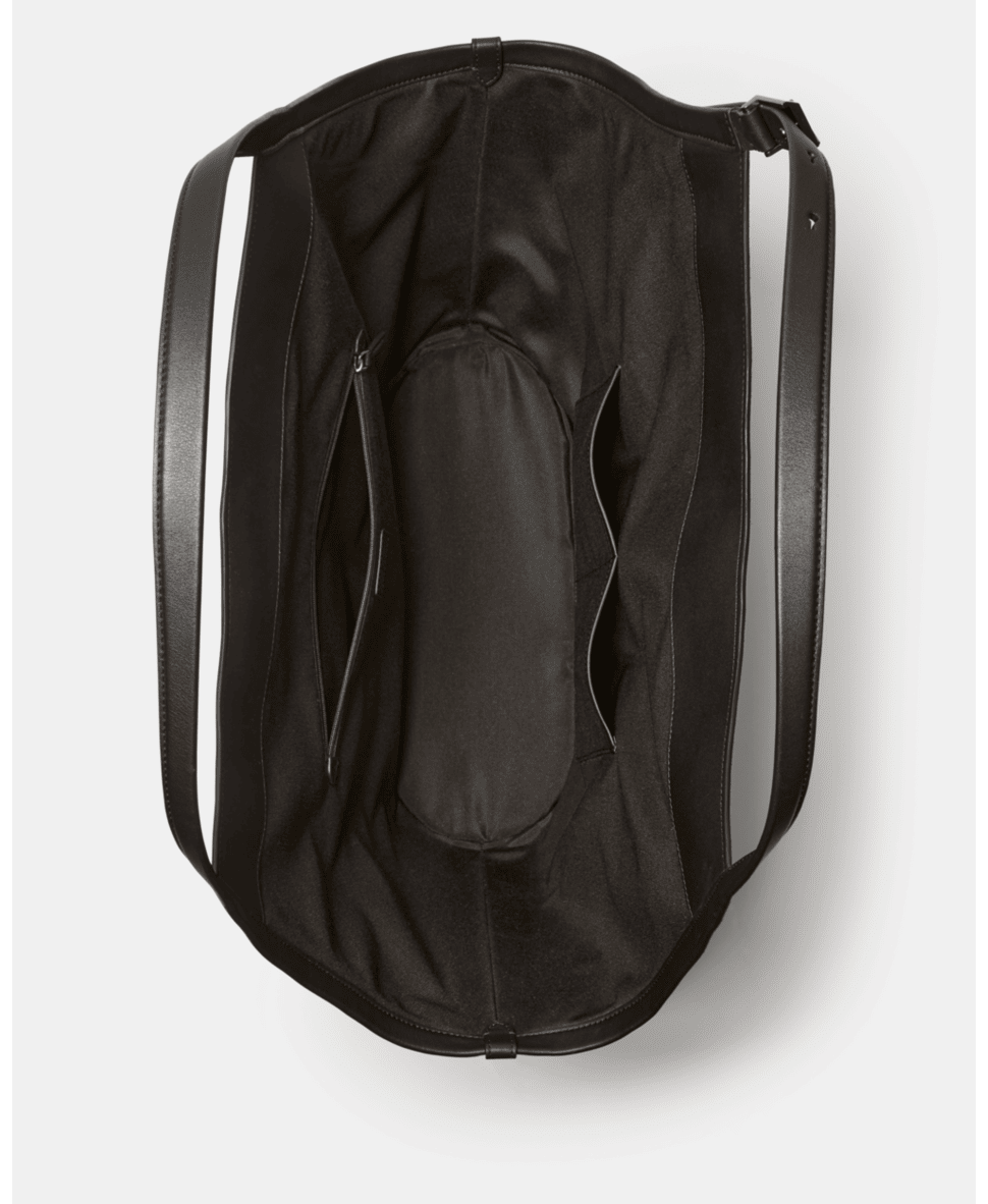 Deco Suede Large Tulip Tote