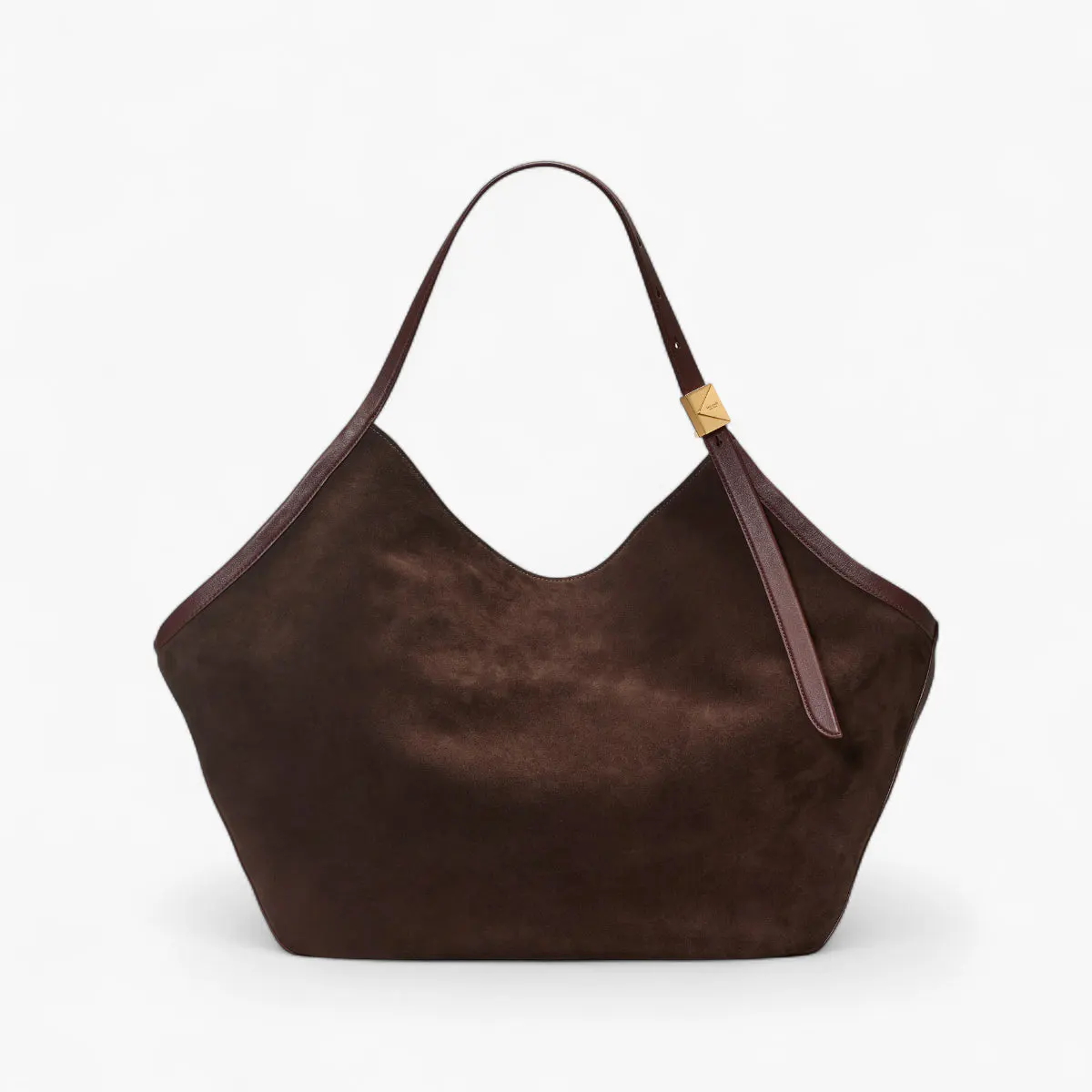 Deco Suede Large Tulip Tote