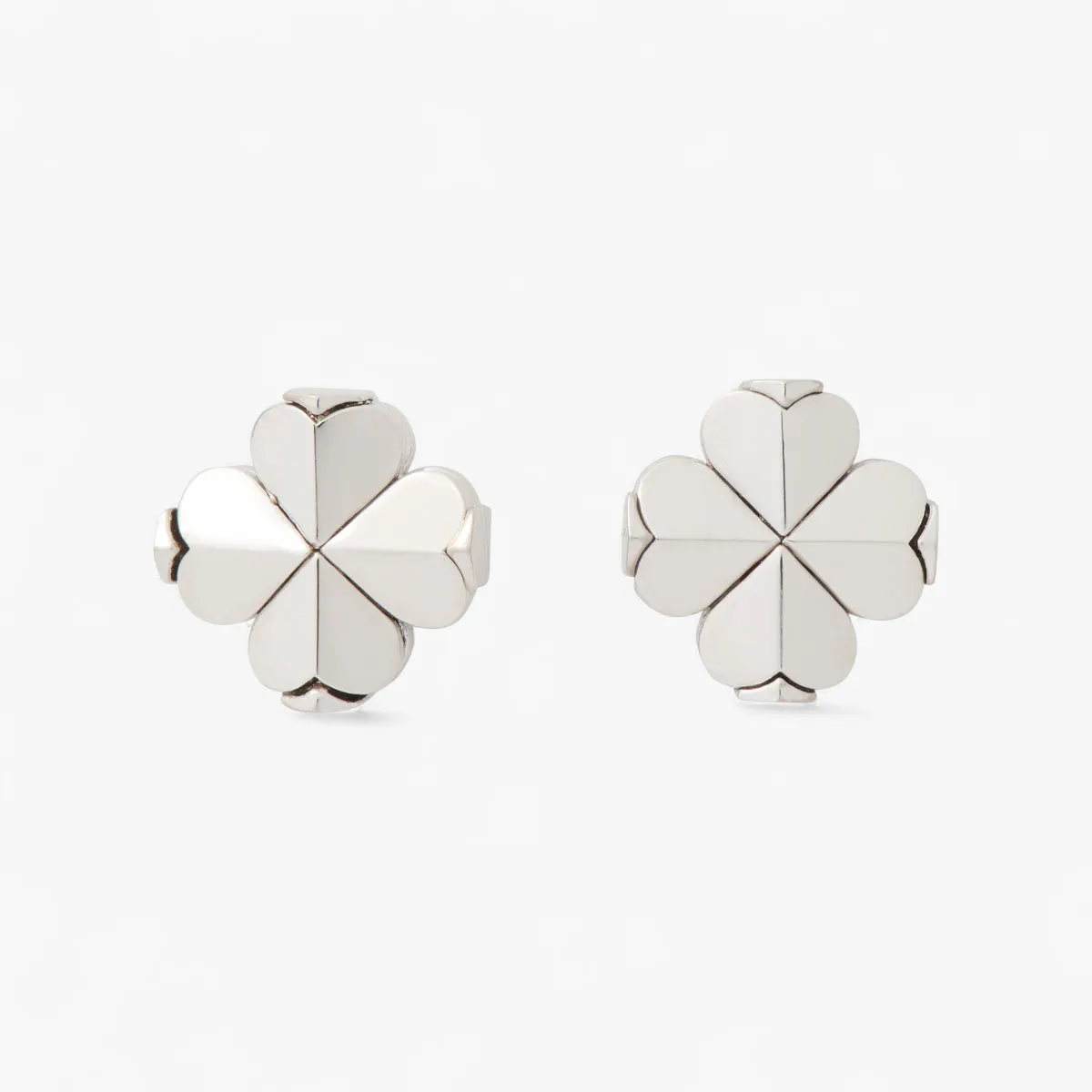 Spade Flower Studs