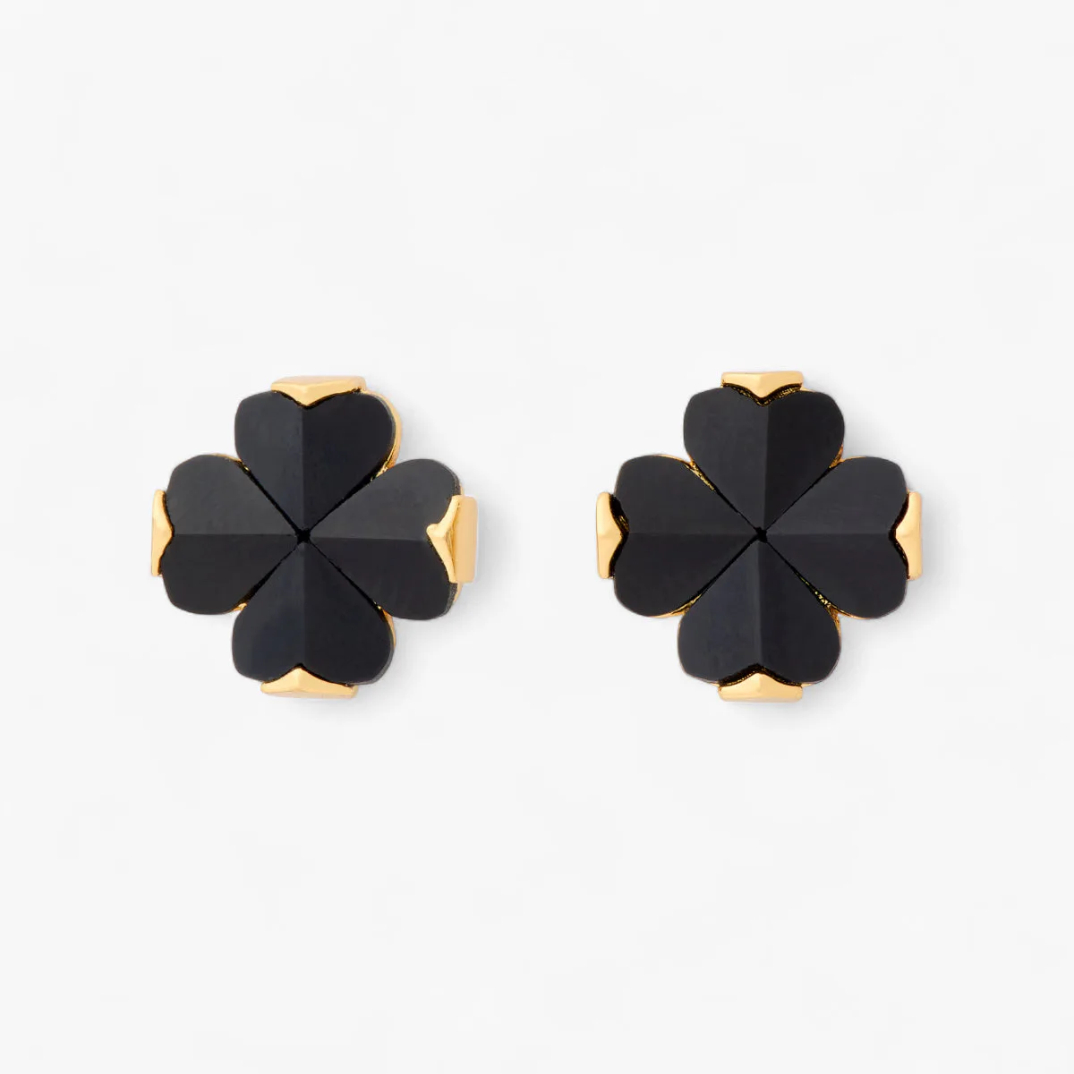 Spade Flower Studs