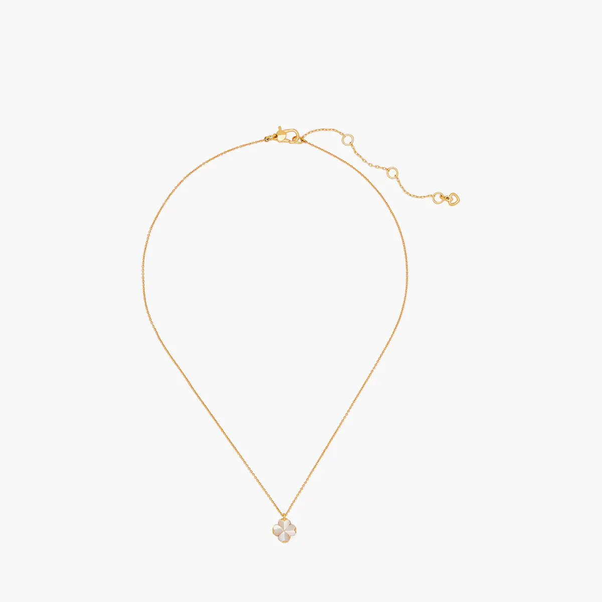 Spade Flower Mini Pendant