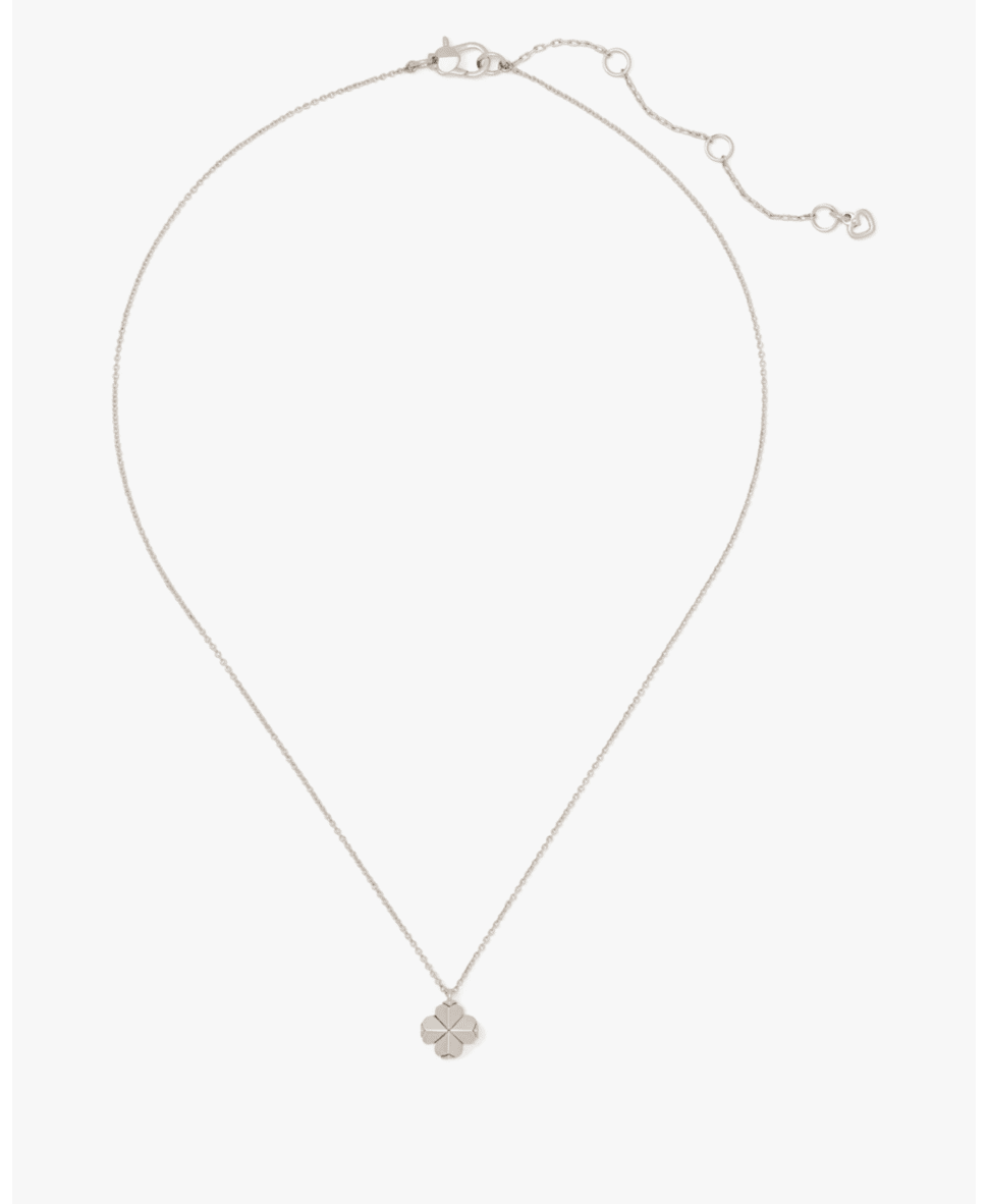 Spade Flower Mini Pendant
