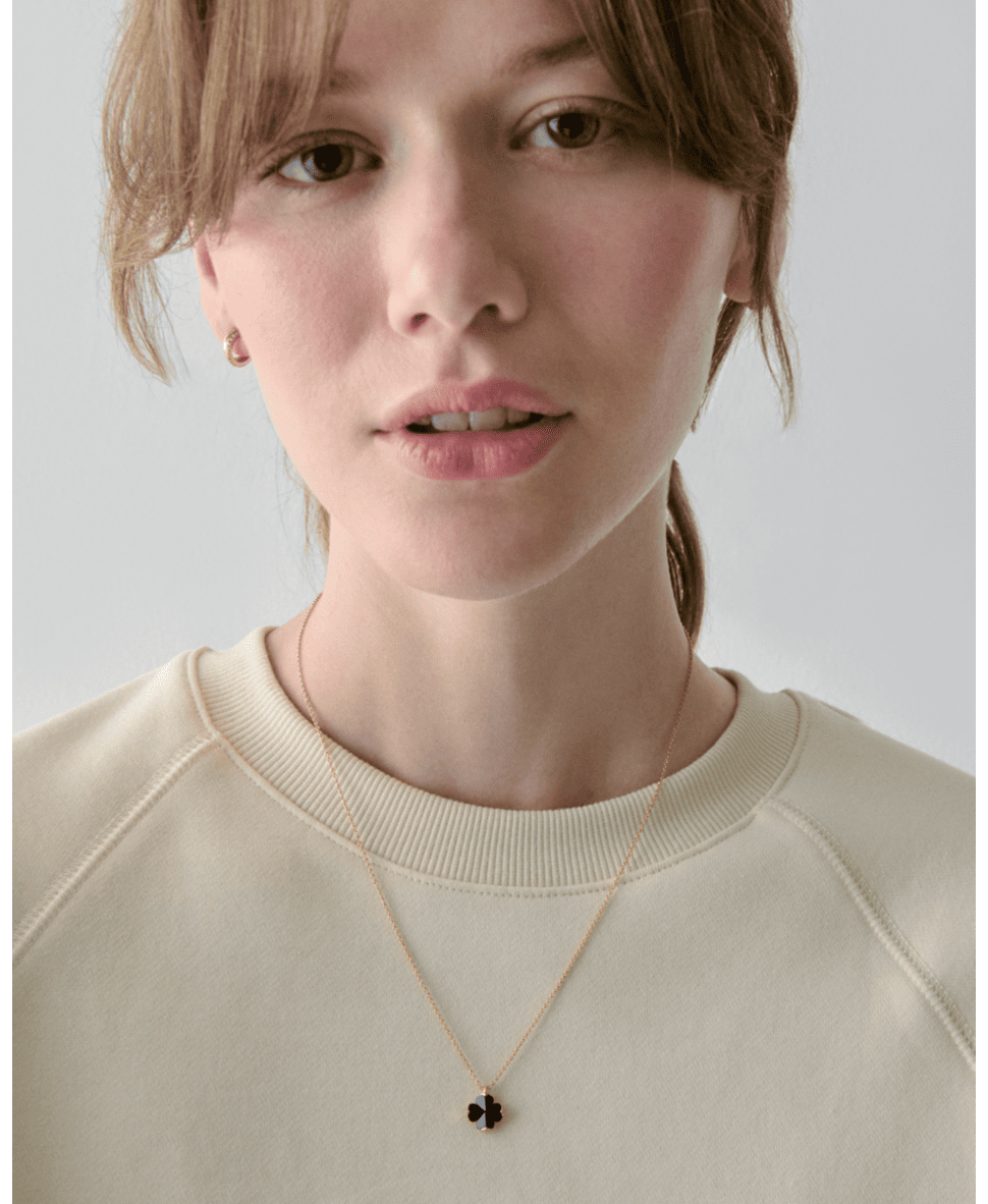 Spade Flower Mini Pendant
