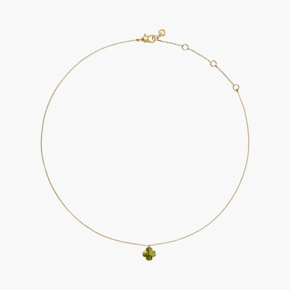 Spade Flower Mini Pendant