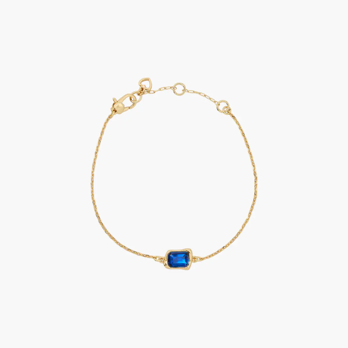 Molten Glass Solitaire Bracelet