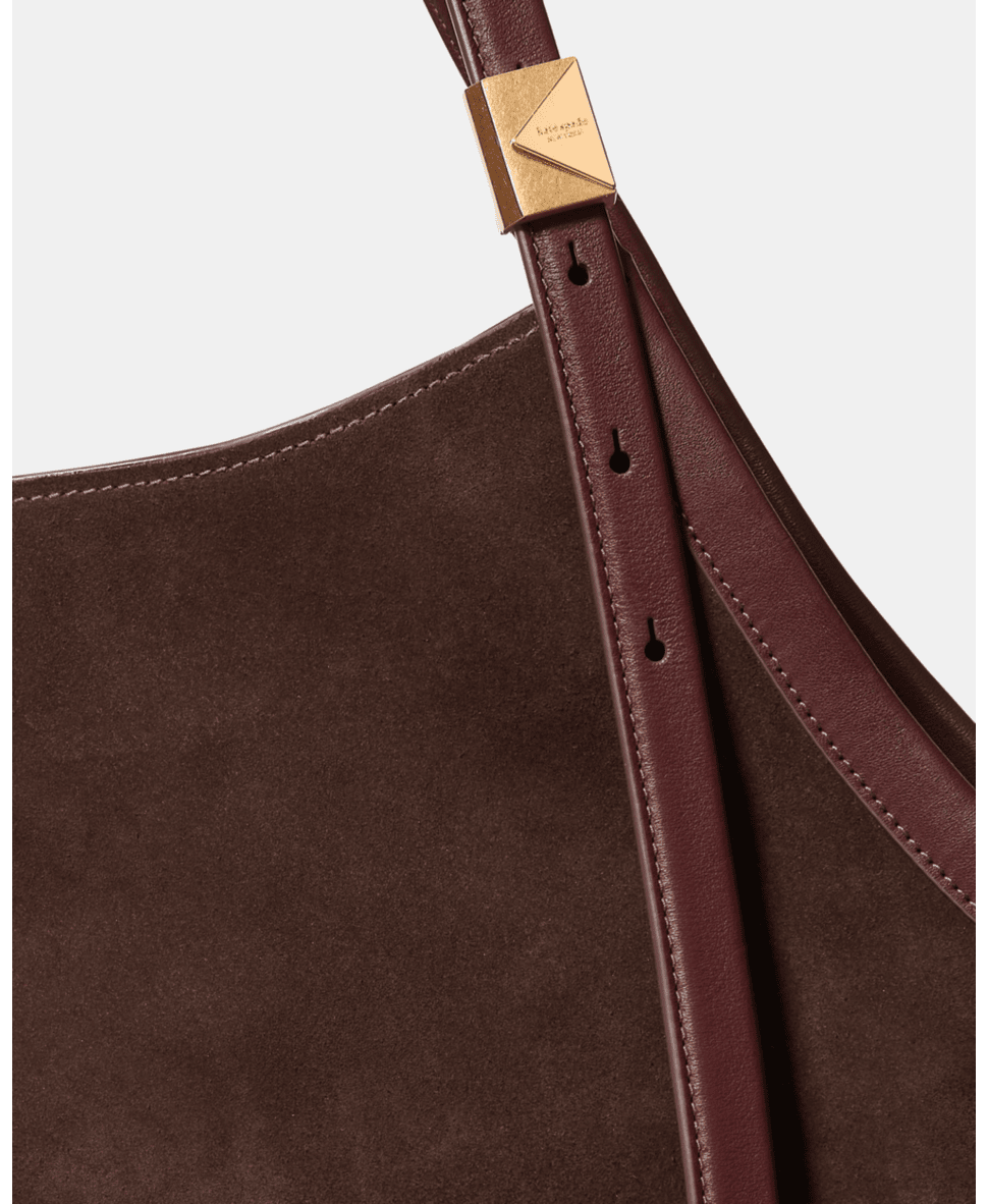 Deco Suede Tulip Tote Bag