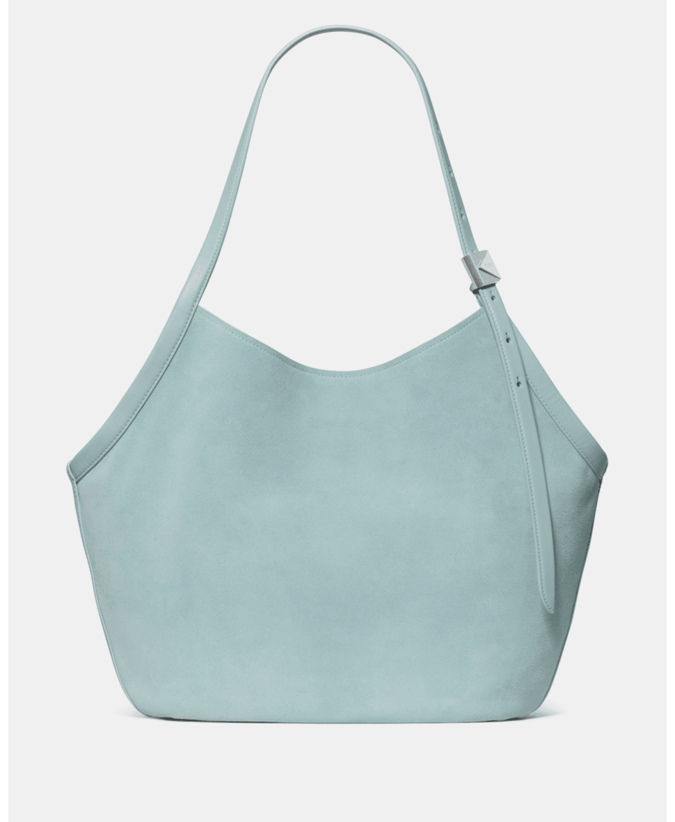 Deco Suede Tulip Tote Bag