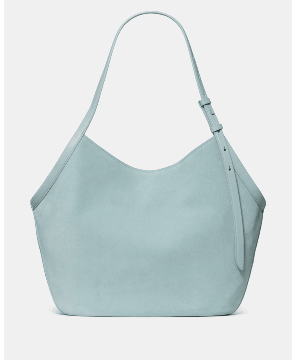 Deco Suede Tulip Tote Bag