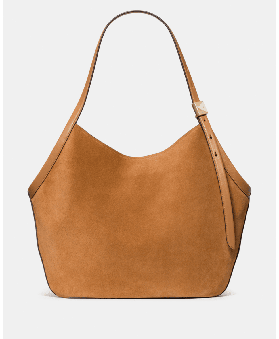 Deco Suede Tulip Tote Bag