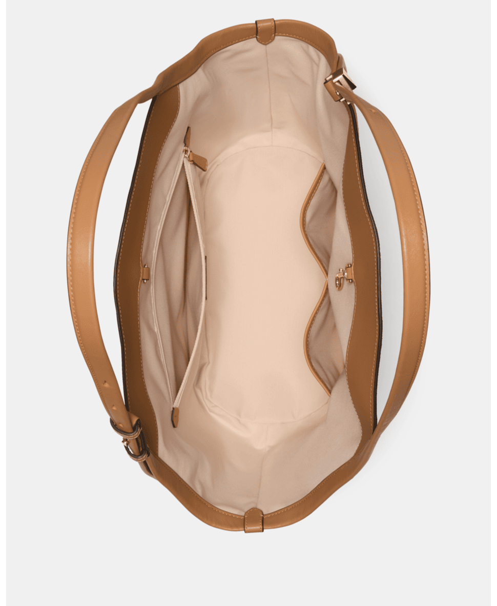 Deco Suede Tulip Tote Bag