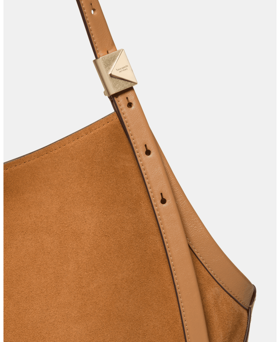 Deco Suede Tulip Tote Bag