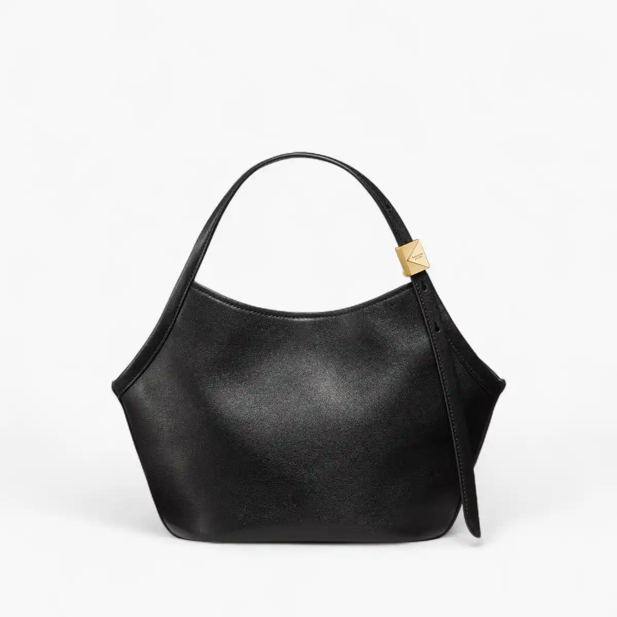 Deco Fine Grain Leather Small Tulip Tote
