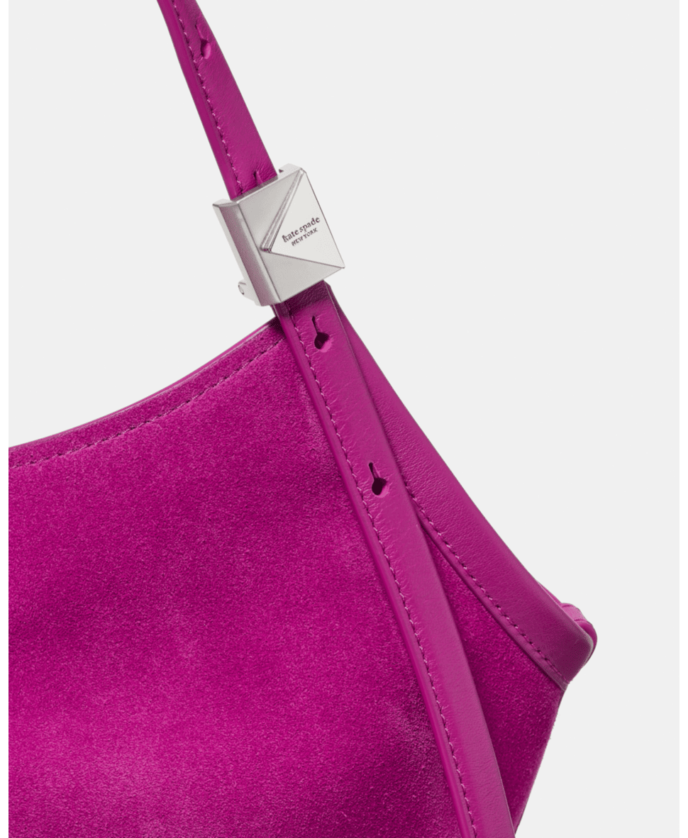 Deco Suede Small Tulip Tote Bag