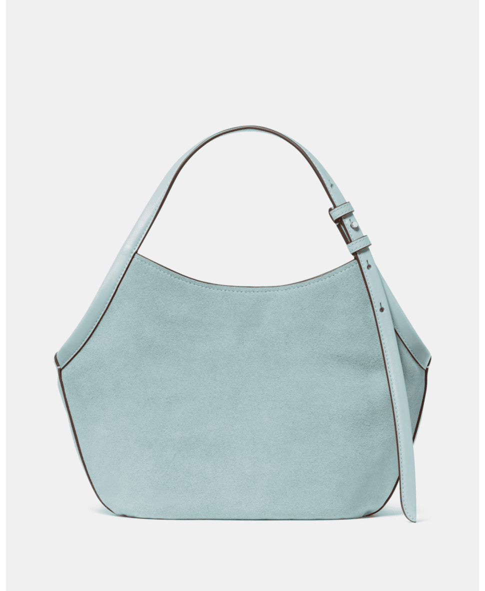 Deco Suede Small Tulip Tote Bag