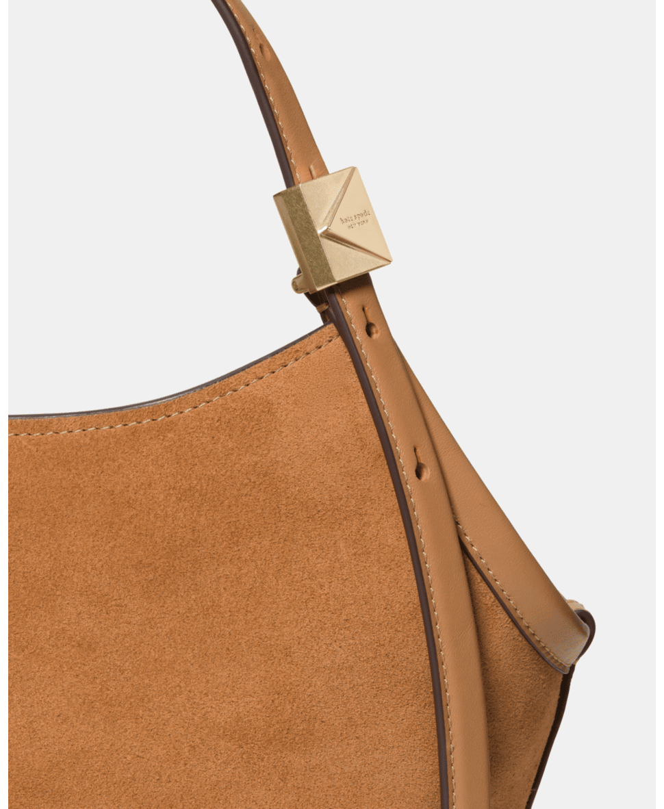 Deco Suede Small Tulip Tote Bag