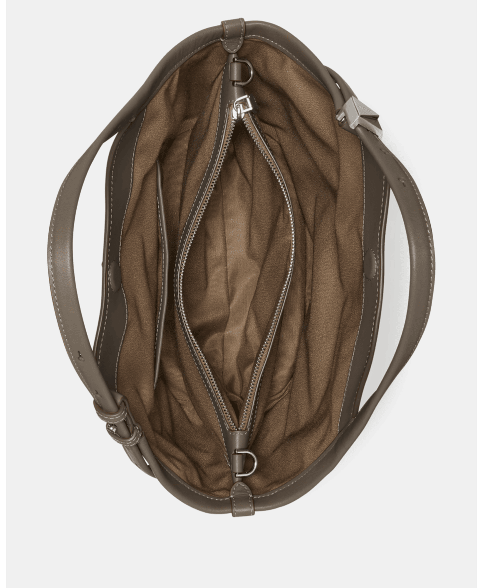 Deco Suede Small Tulip Tote Bag