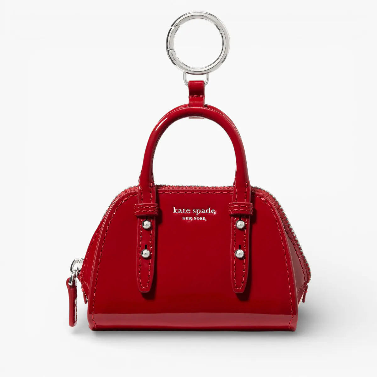 Charmed Patent Leather Nano Carryall Bag Charm