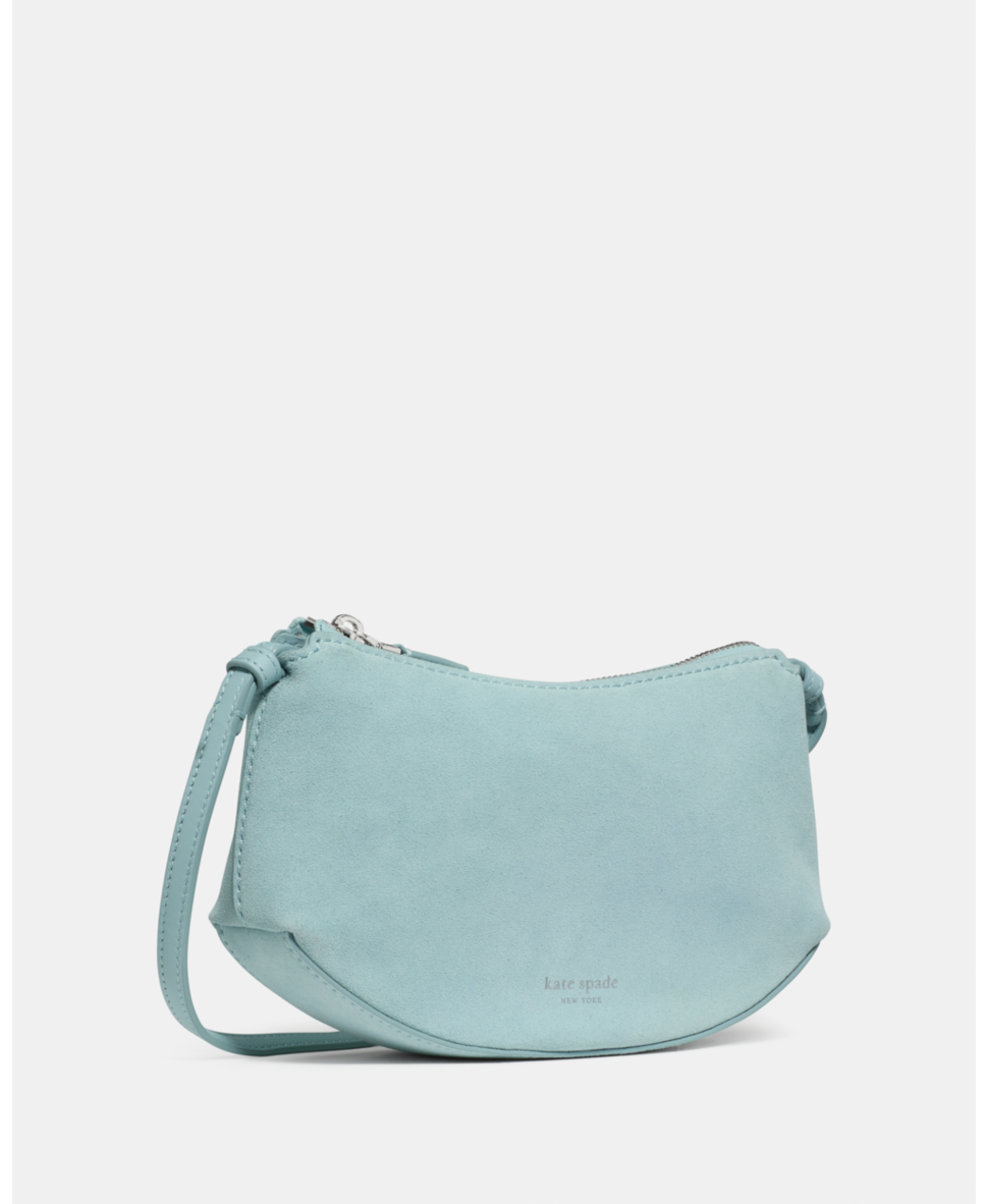 Loop Suede Crossbody Bag