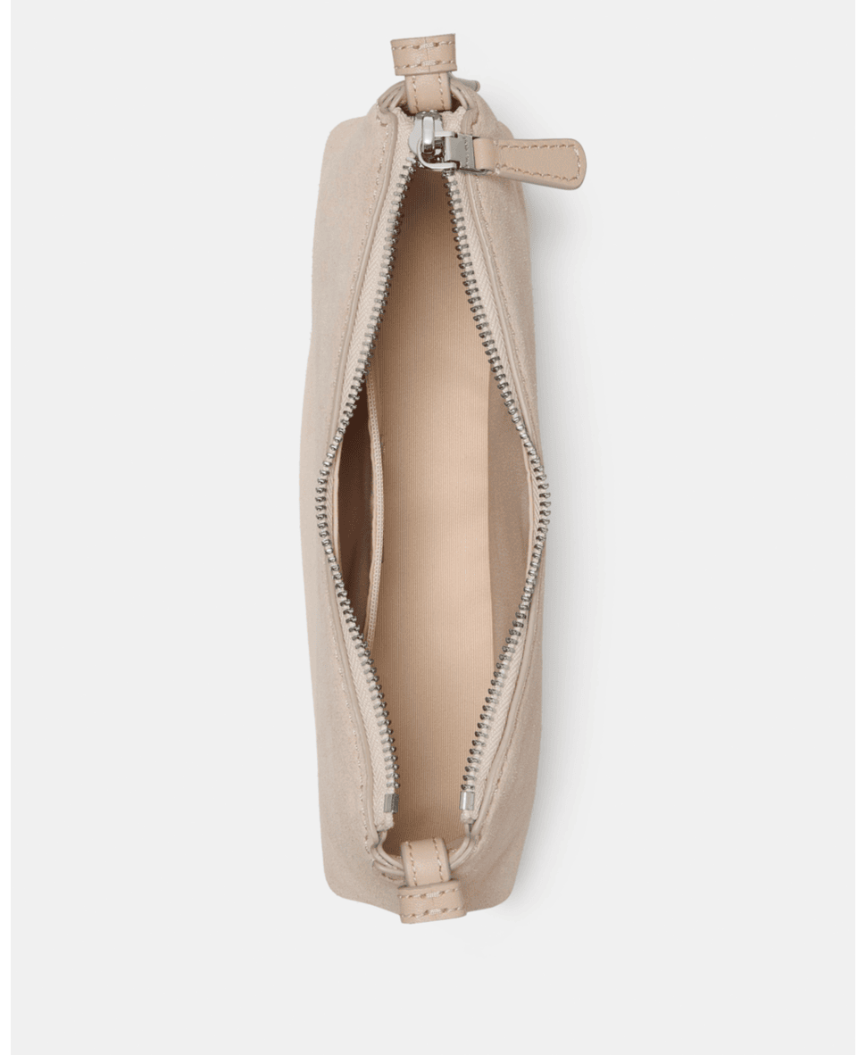 Loop Suede Crossbody Bag