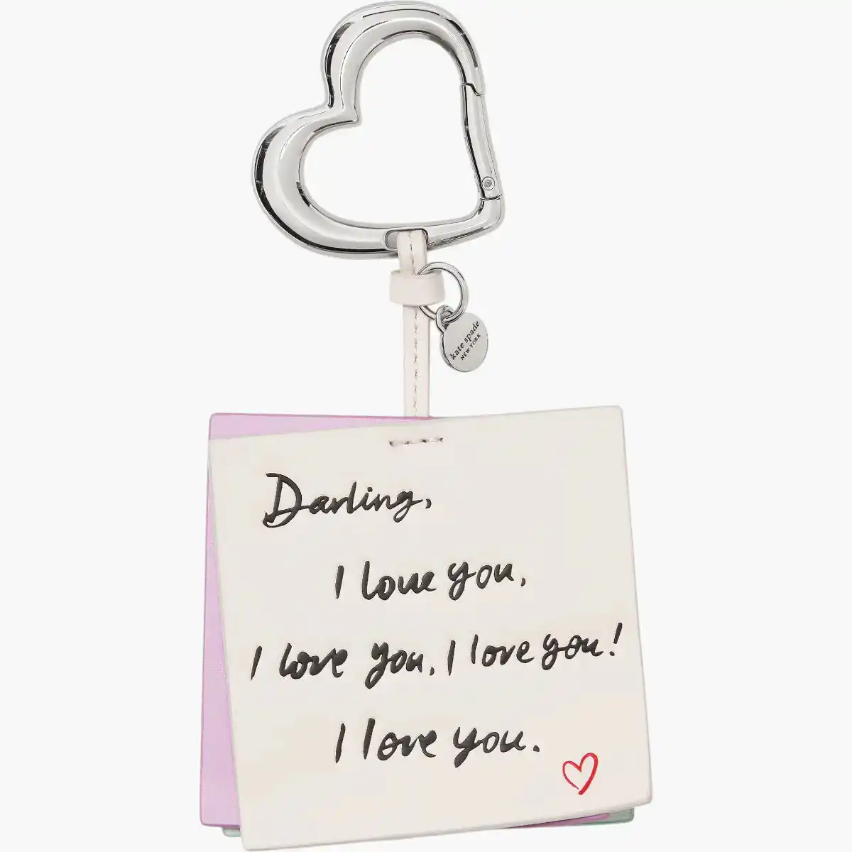 Charmed Love Notes Bag Charm