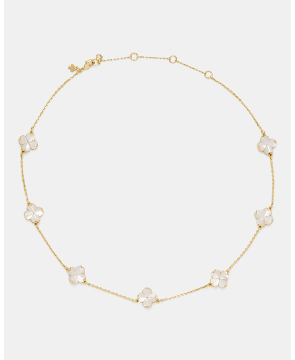 Spade Flower Scatter Necklace