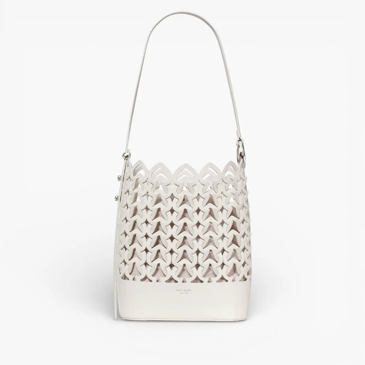 Halo Woven Bucket Bag