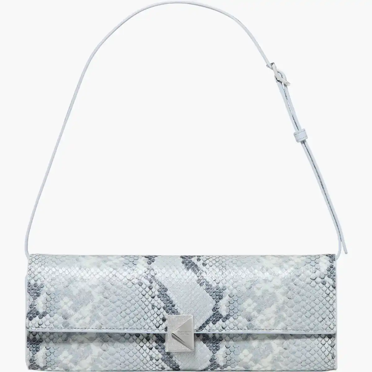 Deco Snake Embossed Soft Mini Shoulder Bag