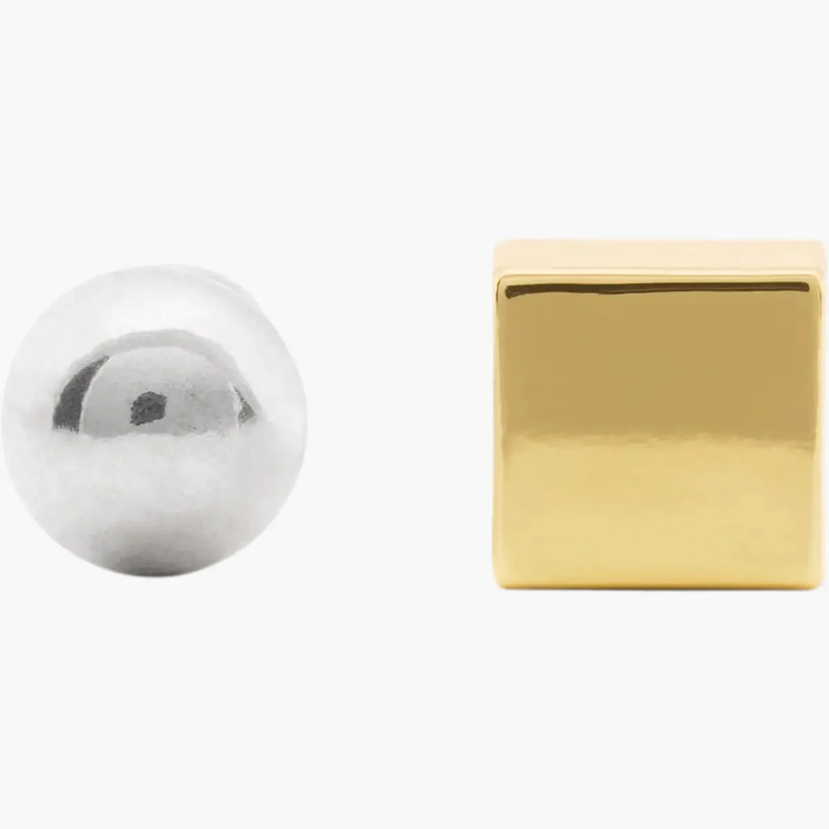 Geo Pop Asymmetrical Studs