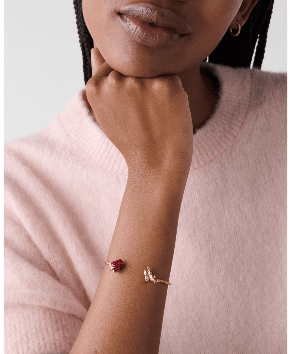 Secret Garden Strawberry Cuff