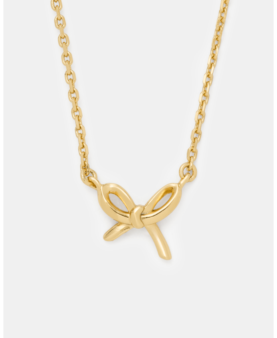 Girlie Pearlie Mini Bow Pendant