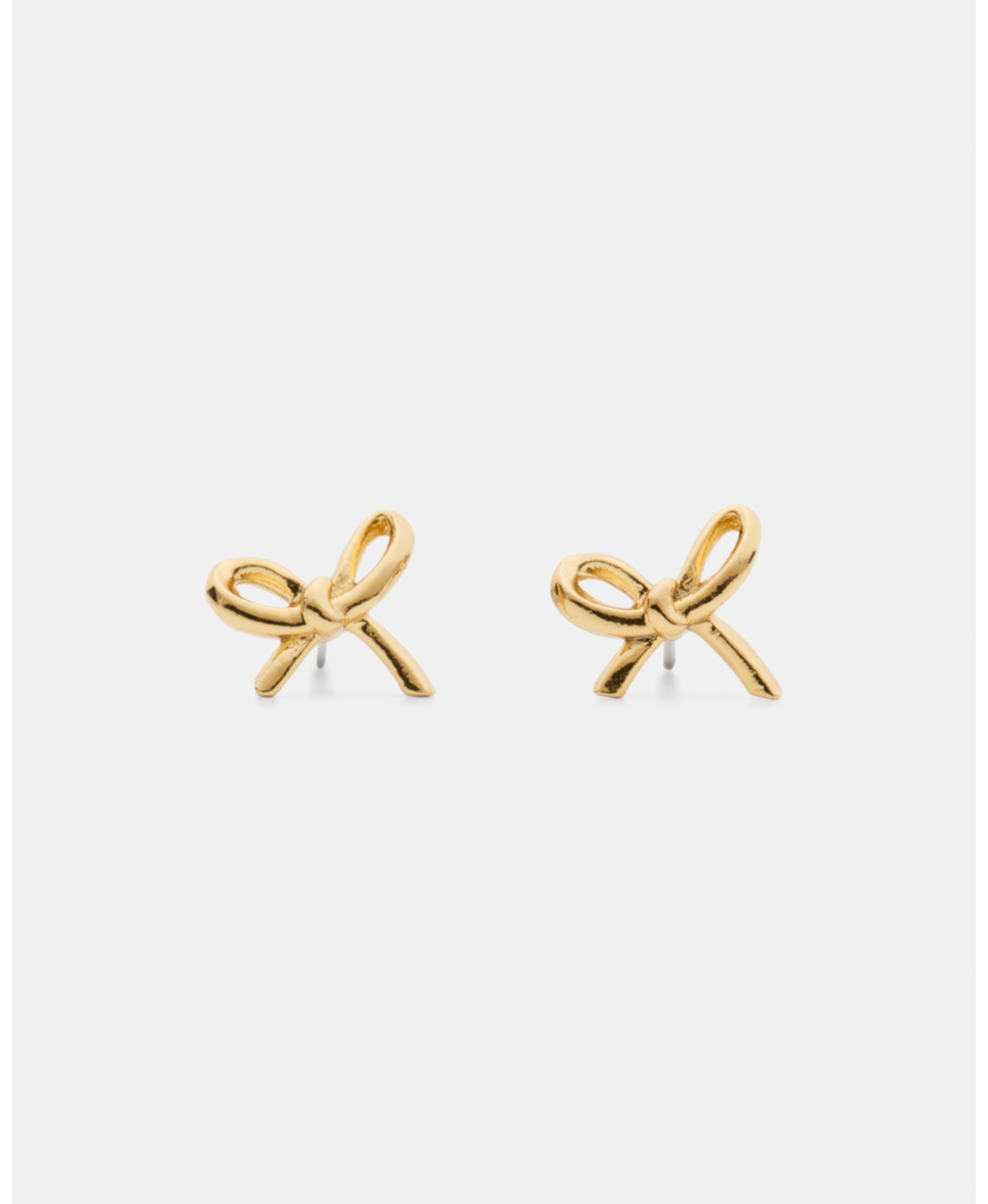 Girlie Pearlie Mini Bow Studs