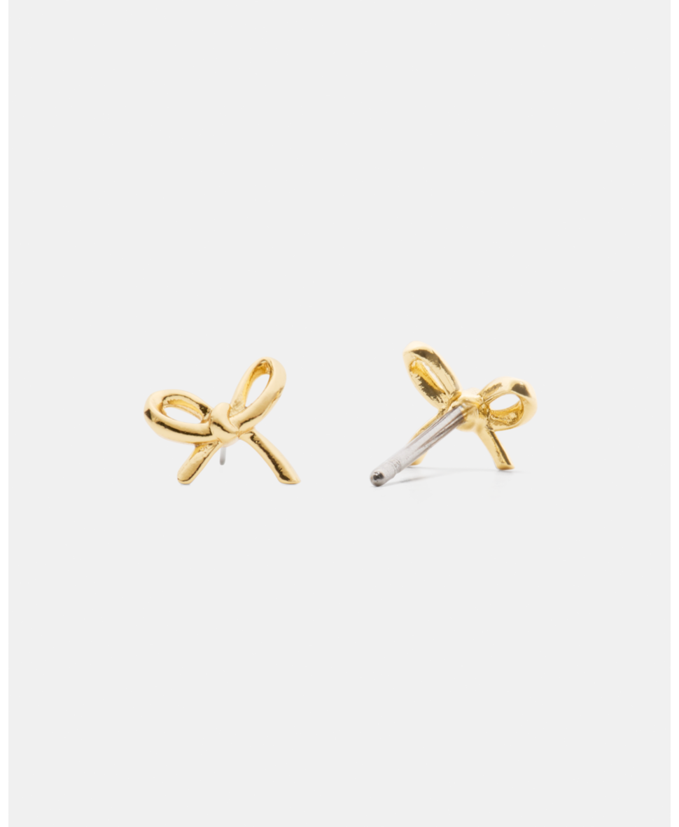 Girlie Pearlie Mini Bow Studs