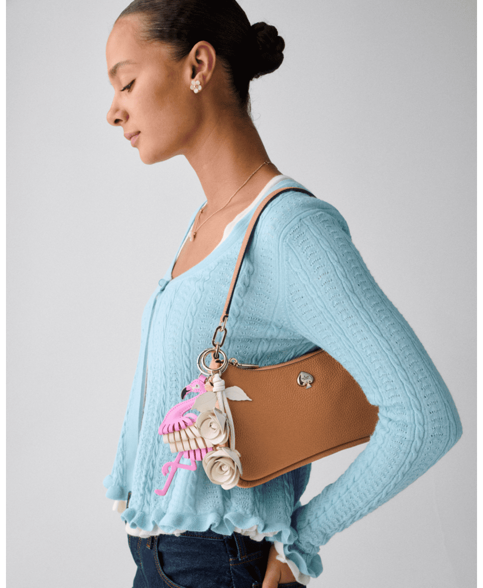 Critters Frannie Flamingo Bag Charm