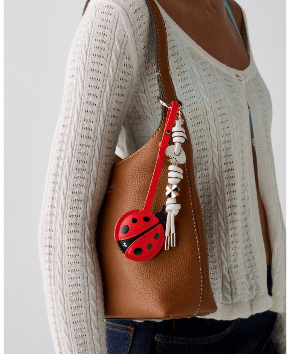Critters Libby Lady Bug Bag Charm