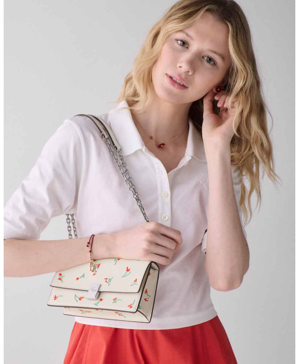Deco Vibrant Buds Mini Crossbody Bag
